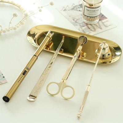 China Universal Fashion Metal Candle Wick Care Tools Candle Wick Trimmer and Sniffer Candle Trimmer Tools for sale