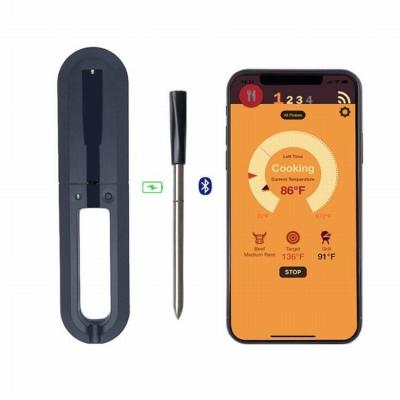 China App Wireless Mobile Digital Picnic BBQ Probe BBQ Oven Portable Meat Thermometer for sale