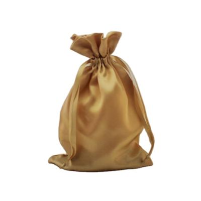 China Recyclable Hot Selling Hair Extension Satin Packaging Bags For Jewelry With Low MOQ for sale