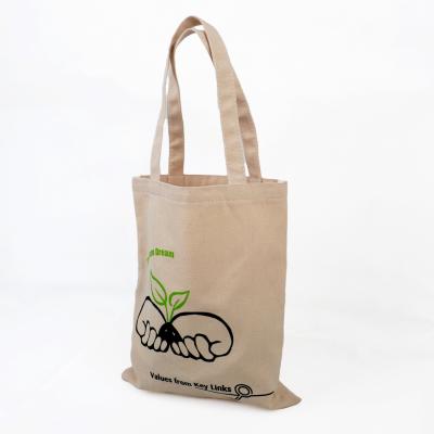 China Eco Friendly Canvas Tote Grocery Cotton Shopping Bag Custom Printed for sale