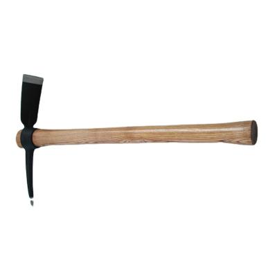 China Pickaxe Heads P406 Forged Pickaxes With Wooden Handle for sale