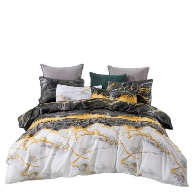 China Anti-Pulling Factory Supply Polyester Duvet Cover Luxury Bedding Directly Set All Season Home for sale