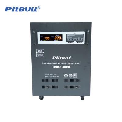 China Industrial SVC 15KVA 30KVA AC Power Automatic Voltage Stabilizers for sale