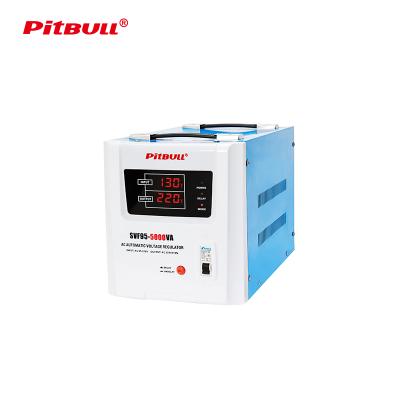 China Bull 5kva Mine SVC Automatic Power Steplizer Electrical Current Voltage AC Voltage Stabilizer for sale