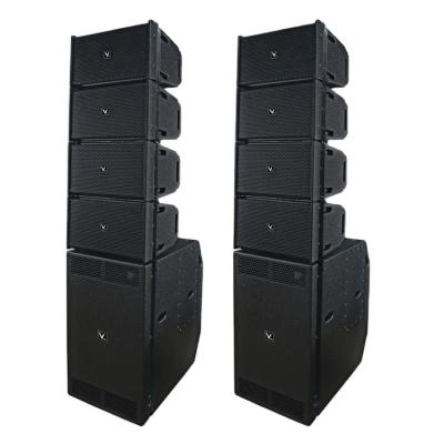 China HA2 Plywood 10 Line Array Speaker With D Kind Amplifier And Built-in Dsp for sale