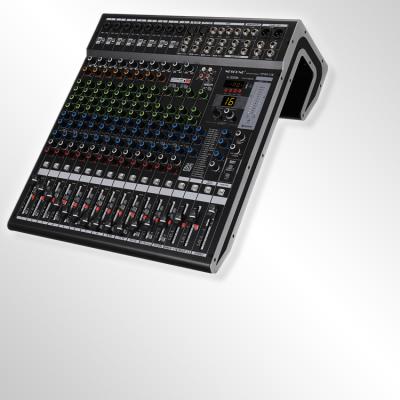 China 24DSP 12/16 channel enhanced professional mixer with digital blue//tooth effect KTV stage performance for sale