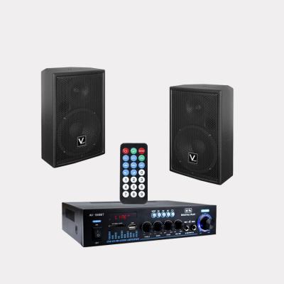 China Wireless karaoke system karaoke set karaoke speaker home theater outdoor system AV-568- MS0610 small car audio karaoke for sale