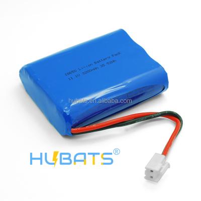 China Rechargeable Electric Vehicles 3S1P 12v Li-ion Battery Pack 18650 3200mAh 11.1v Batteries With Protective Board For Medical Application for sale