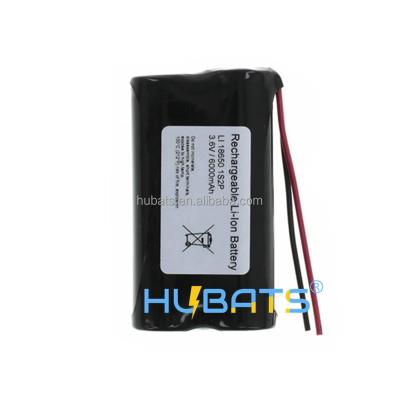 China Home Appliances 6000mAh 3.7v 18650 Lithium Ion 1S2P Rechargeable Battery Pack With PCB Customized For Electric Devices for sale