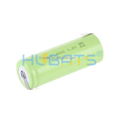 China Electric Bicycles/Scooters Rechargeable Battery F 14000mAh NiMH 1.2v Flat Surface Ni-MH 89mm Size 14Ah Cell For Backup Power for sale