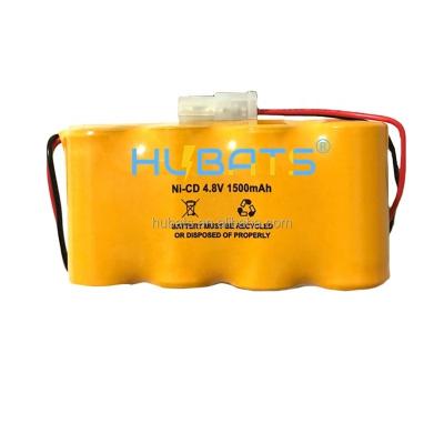 China Toys 4.8V 1500mAh Ni-CD Battery Pack Replacement For Emergency Light Output 4.8V SC 1500mAh For LED Light for sale