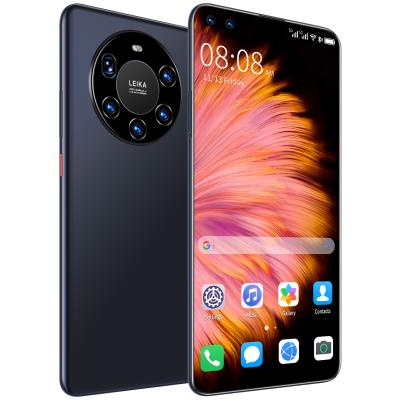 China Dual SIM Card Hot Selling Mate 40 Pro+ 12GB+512GB 7.3 Inch Full Display Android 10.0 Cells Smart Phone for sale