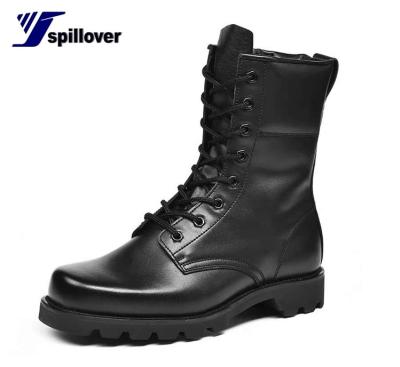 China High Quality Tactical Combat Boots Men's Tactical Combat Boots Waterproof Zipper Tactical Black Boots for sale