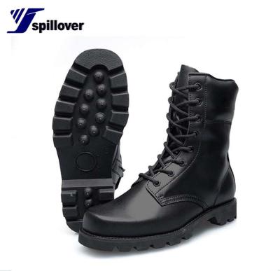 China High Quality Protective Half Boots Combat Boots Men Waterproof Zipper Tactical Black Boots for sale