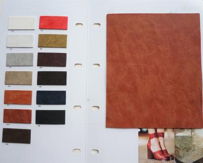 China High Quality Abrasion-Resistant Breathable Durable Microfiber Leather PU Leather Fabric Material For Shoes for sale