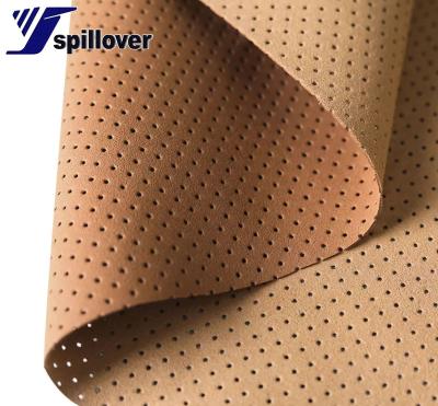 China Custom Abrasion-Resistant Synthetic Microfiber Suede Color Thickness PU Leather Fabric For Shoe Lining for sale