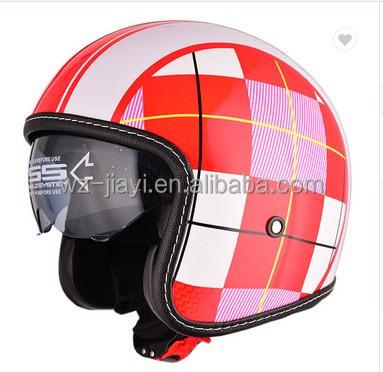 China Cool hot selling adult Jet Helmet with EEC and DOT Approved helmet / mororcycle helmet for sale