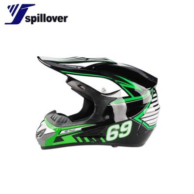 China DOT certified offroad helmet custom made high quality high impact resistance motorcycle helmets new style full face sale for sale