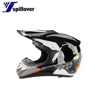 China High Resistance Full-face Helmet Motocross Helmet Off Road Helmet Atv Dirt Bike for sale