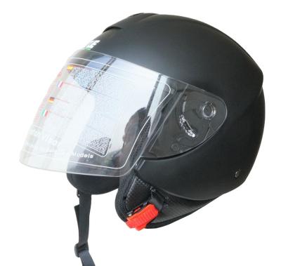 China Cool ABS Half Face Motorcycle Helmet Reinforce PC Lens for sale