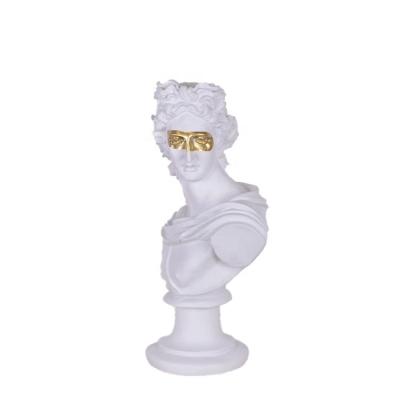 China Europe Customized Classic Modern Bust Sculpture Statue Resin Statue Decoration Accessories for sale