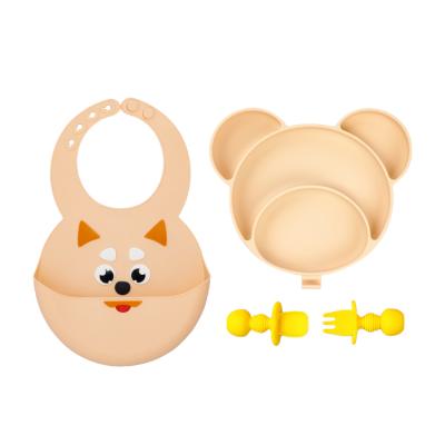 China Farm Novel Products For Baby Led Weaning Set Other Baby Accessories Baby Products Eco-Friendly Bib Bowl Feeding Supplies for sale