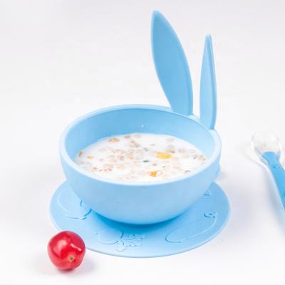 China Wholesale BPA Free Small Non Spill Siliconea Kids Baby Silicone Bowl For Children for sale