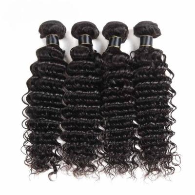 China Brazilian Hair 9A Grade Deep Wave Imiss Deep Wave Virgin Hair Bundles With 4X4 Closure Factory Wholesale Price for sale