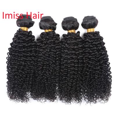 China Wholesale Cheap Double Weft Machine Tight Curly Raw Indian Hair Big Stock 100% Strong Unprocessed Indian Hair for sale