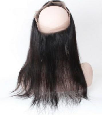 China Double Strong Machine Weft Pre Plucked Ace Frontal With Silky Straight 360 Lace Bandage 360 ​​Lace Headband With Bundles for sale