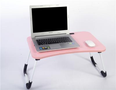 China Movable Laptop Sofa Notebook Bed Table Folding Laptop Stand Foldable Bedside Computer Lifting Laptop Stand Desk for sale