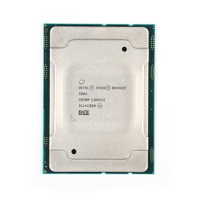 China Original Server CPU Server Part LGA 3647 SRFBP 1.9GHz 3204 6 Thread 6 Core Server CPU for INTEL XEON BRONZE for sale