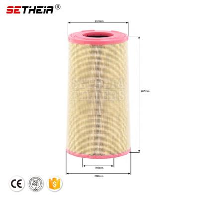 China > =99.99% factory direct sale air filter for DAF TRUCK XF106/XF105 series OE 1931681/1931685/1854407 for sale