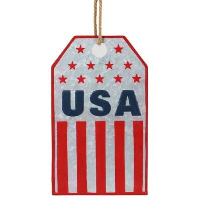 China Wall Decor Art Indoor Home Accessories USA Liberty Eco-friendly Modern Metal Tin Sign for sale