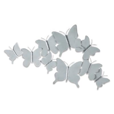 China Luxury Rustic Wall Decor Metal Butterfly Hangings For Home Decor for sale