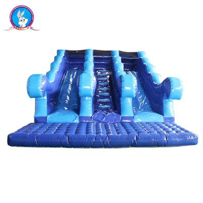 China Plastic water slide Floating Water Pad pvc water slide park inflatable water slide clearance for sale