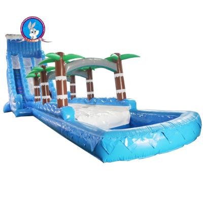 China Game Park Pool Water Slide inflatbale/plastic water slide for sale