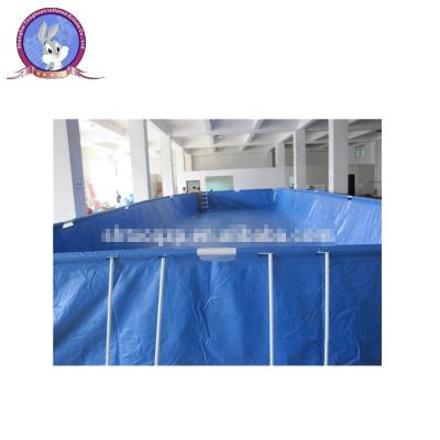 China steel frame pool/ metal rectangular frame pool for sale for sale