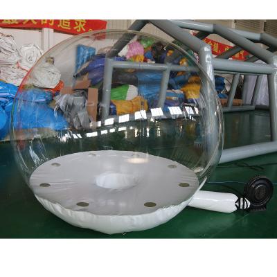 China Christmas decoration Water Park Projects transparent PVC ball for whole sale Dia.2m transparent bubble house ball for sale