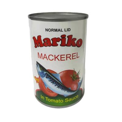 China Canned Mackerel Best Per Price Canned Sacue Tomato 155g 425g for sale