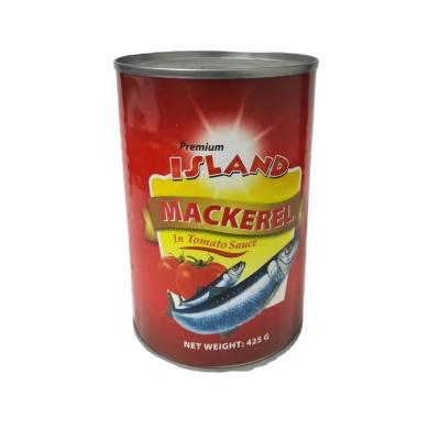 China Canned Mackerel in Sacue Tomato 425g for sale