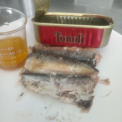 China Best Quality Canned Seafood Canned Sardine In Oil OEM for sale