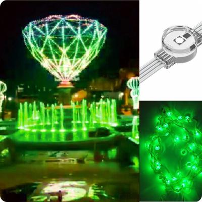 China rgbw ed gemstone  pixel lights  outdoor waterproof  permanent led point light for sale