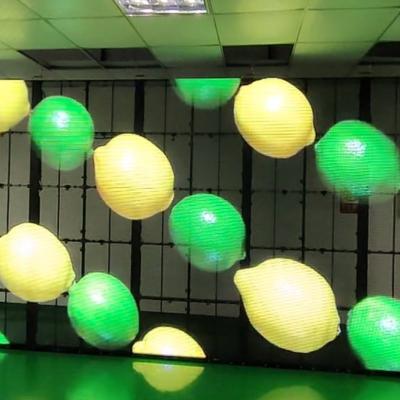 Cina Pubblicità schermo di vetro trasparente a LED con 55 pollici dimensione del pannello IP68 in vendita