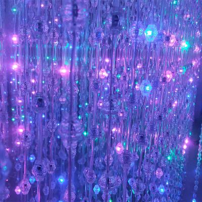 China SPI Control Diamond 3D Pixel Light Hanging 6000K for KTV Bar Decoration Lights for sale