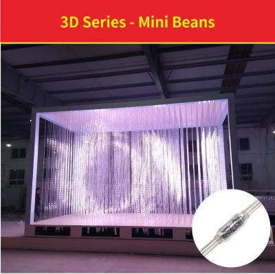 China 3D Crystal Lamp PVC Material 12v 0.72w Indoor RGB SPI Modeling 3D Pixel Light for sale