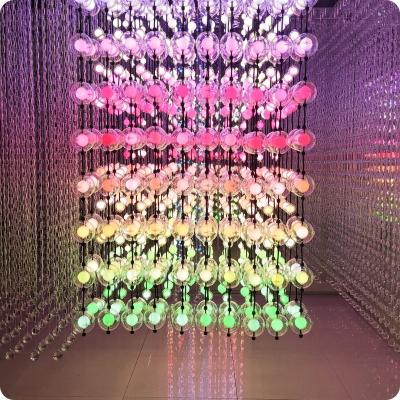 China 19.6lm Lamp Luminous Flux RGB 3D Christmas Lights DC12V For Building Lighting for sale