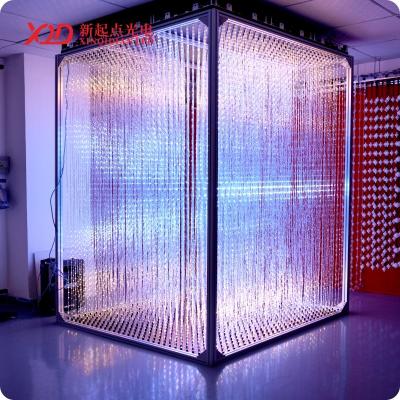 China Customized 3D Motion Sensing Interactive Light Box for Holiday Decoration Full Color for sale