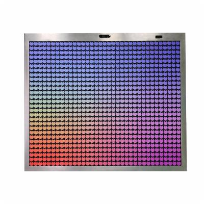 China Bus Flip Dot Module 15MM Interactive Creativity Domestic Magnetic Dot Matrix Screen for sale