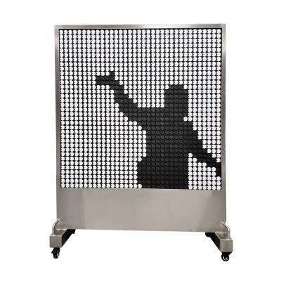 China Stage Rental Flip Dot Module For High Speed Rail Creative Advertising Flip Wall for sale